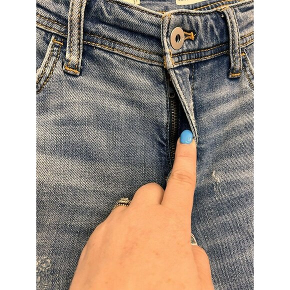 Anthropologie Pilcro And The Letterpress Slim Boyfriend Denim Jeans size 26” P - Picture 6 of 13